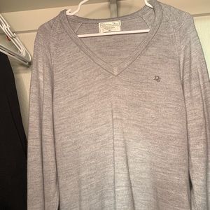 Christian Dior v neck